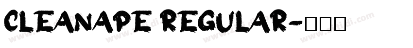 CleanApe Regular字体转换